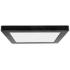Access ModPLUS 9" Black Square LED Panel Flush Mount Ceiling Light