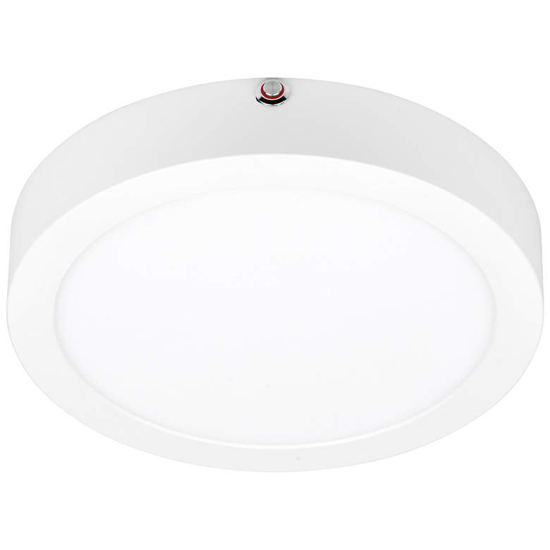 Image 2 Access ModPLUS White 9" White LED Ceiling Light with Emergency Backup