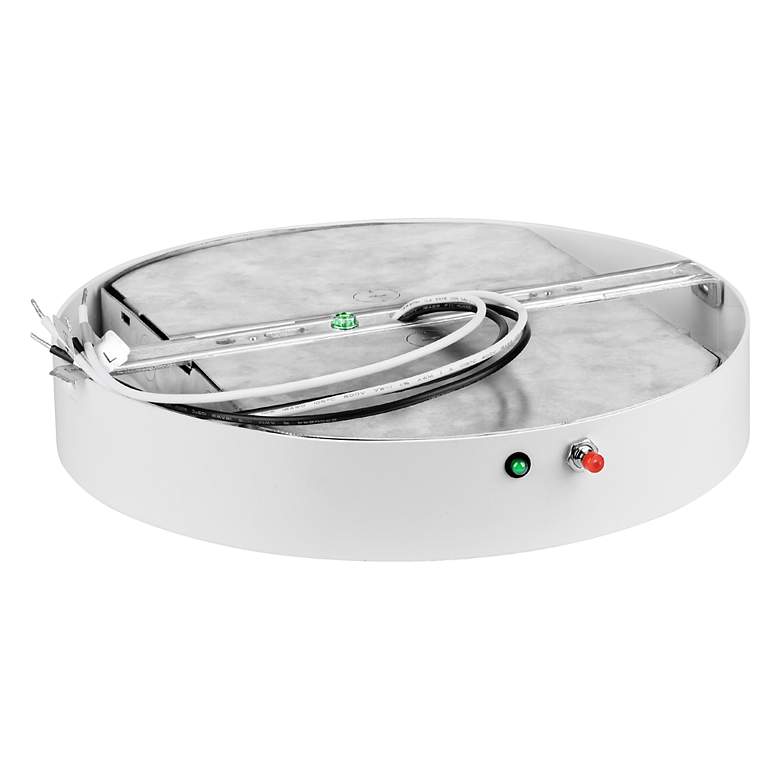 Image 6 Access ModPLUS White 9" White LED Ceiling Light with Emergency Backup more views