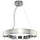 Access Oracle Collection 22" Wide Brushed Steel Pendant