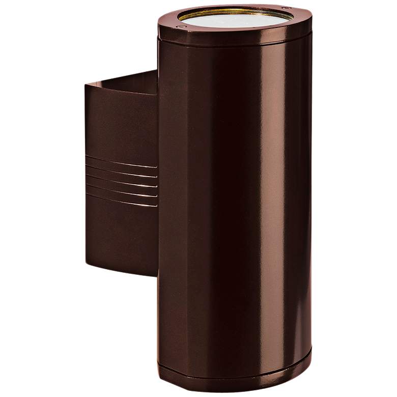 Image 1 Access Trident Collection 14 inch High Bronze Wallwasher