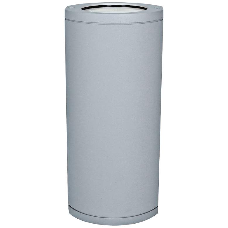 Image 1 Access Trident Collection 14" High Satin Gray Wallwasher
