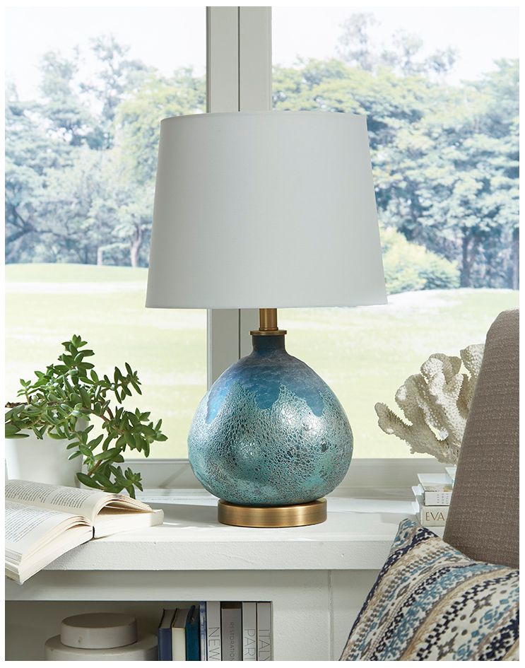 Image 7 Acclaim Home 1-Light Brass Table Lamp more views