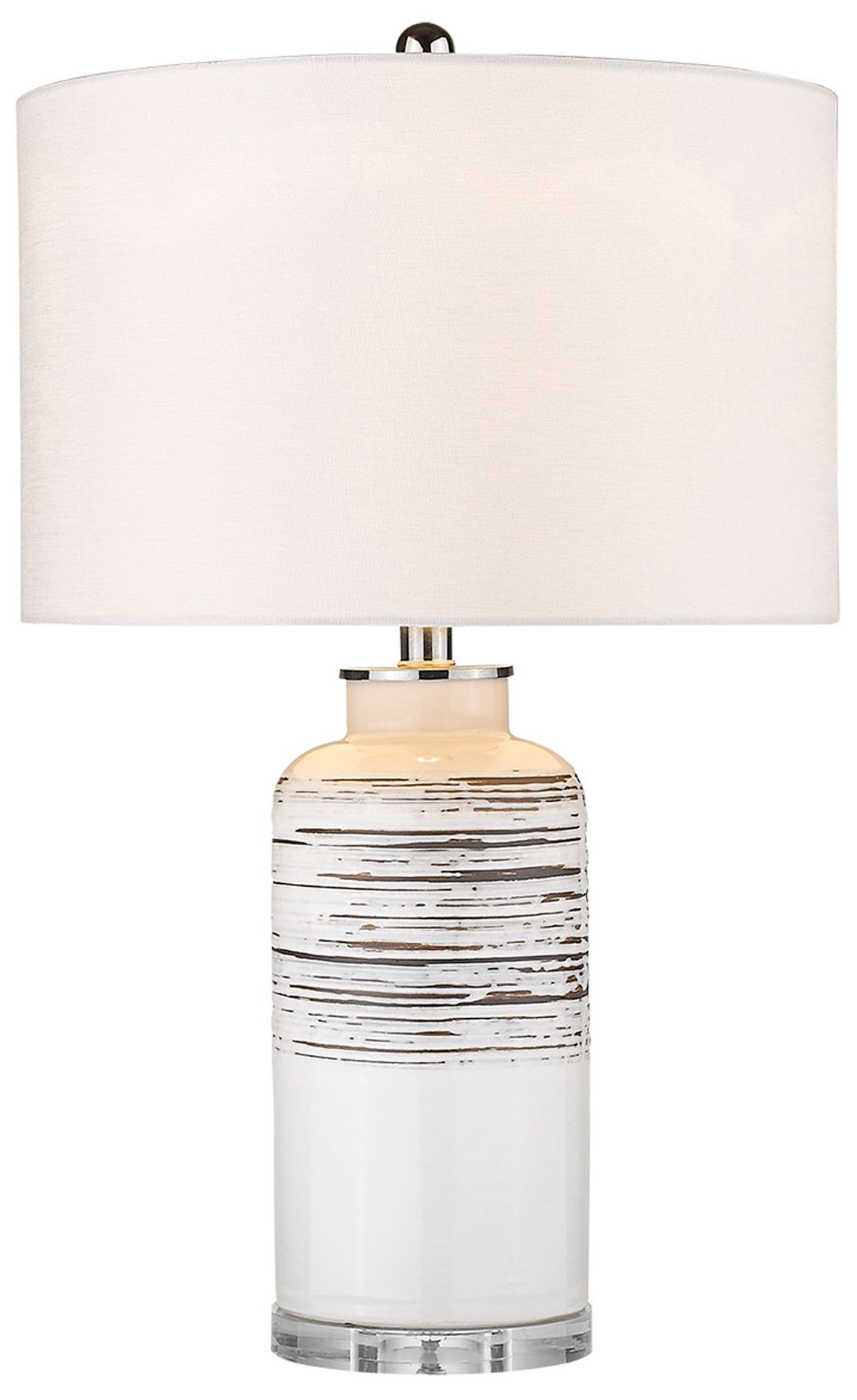 Image 2 Acclaim Home 1-Light Polished Nickel Table Lamp more views
