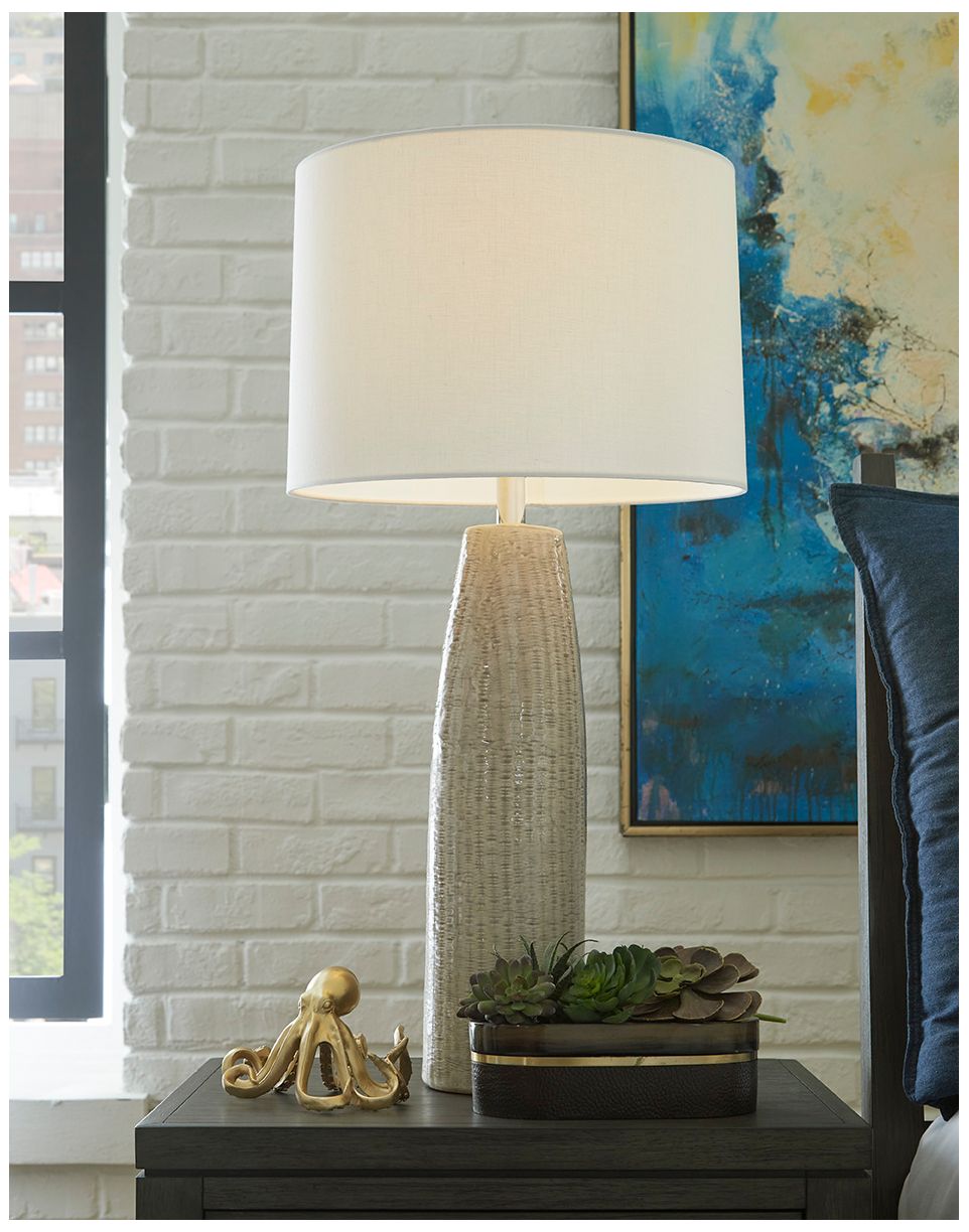 Image 7 Acclaim Home 1-Light Polished Nickel Table Lamp more views