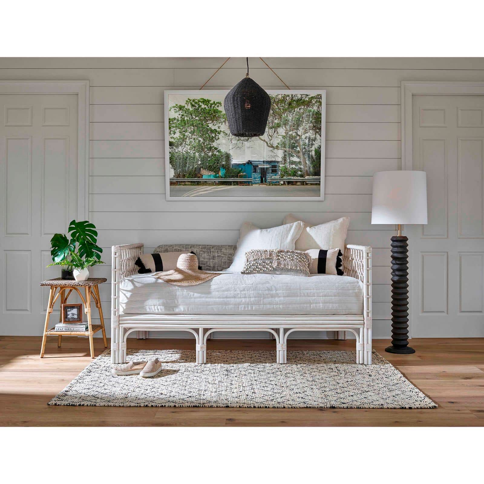 Image 2 Accordion Floor Lamp (Ebony) 63.5 Height more views