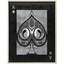 1_Ace 42" High Rectangular Giclee Framed Canvas Wall Art