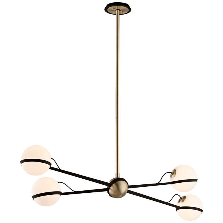 Ace 49 1/2&quot; W Bronze and Brushed Brass Pendant Light more views