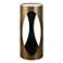 Achilles 24" High Brushed Brass Drink Table