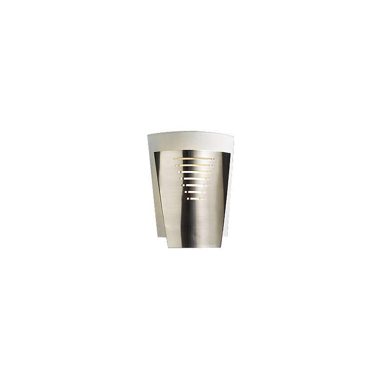 Image 1 Acid Frost Glass Deco 10 1/4" High ADA Wall Sconce