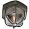 Acme 12 1/2" Wide Aged Silver Ceiling Light