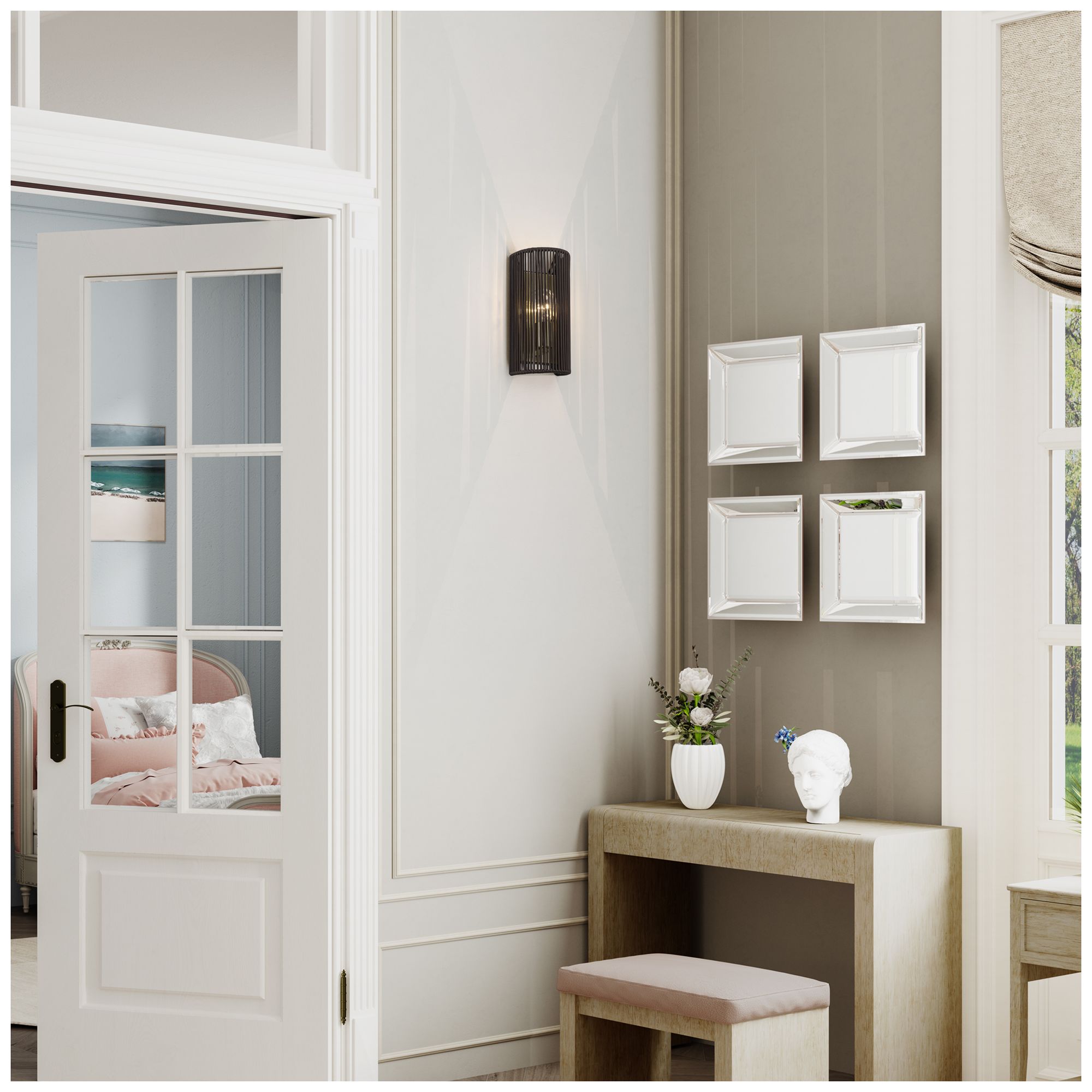 Acordia 1 Light Antique Brass ADA Sconce