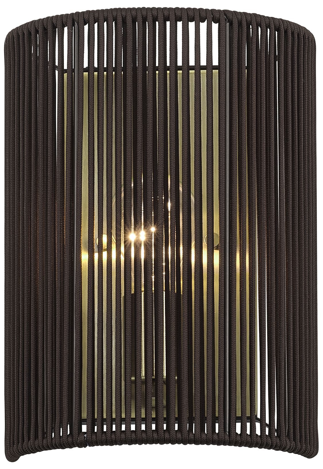 Image 4 Acordia 1 Light Antique Brass ADA Sconce more views