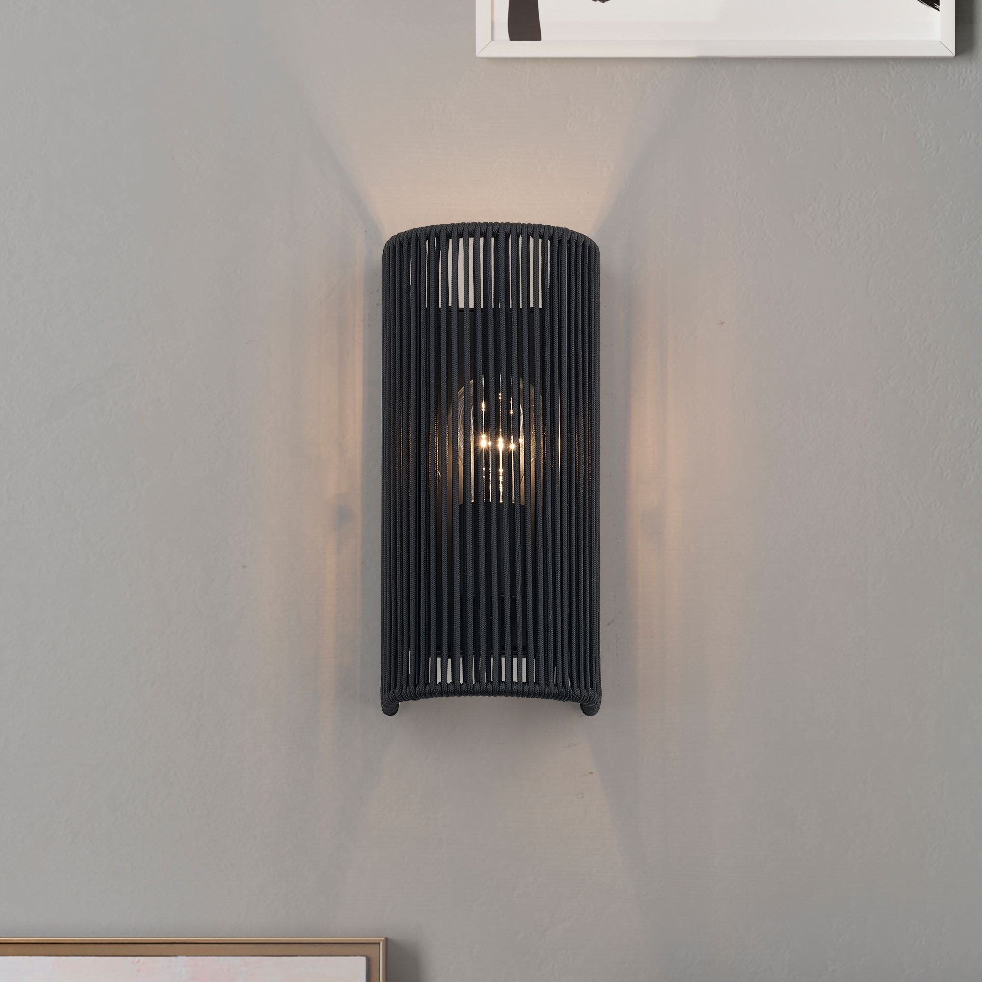 Acordia 1 Light Black ADA Sconce