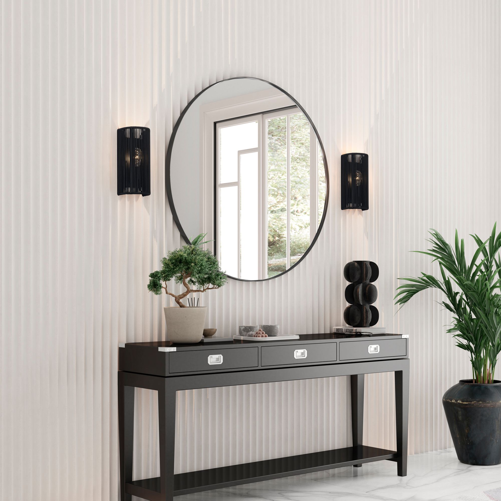 Acordia 1 Light Black ADA Sconce