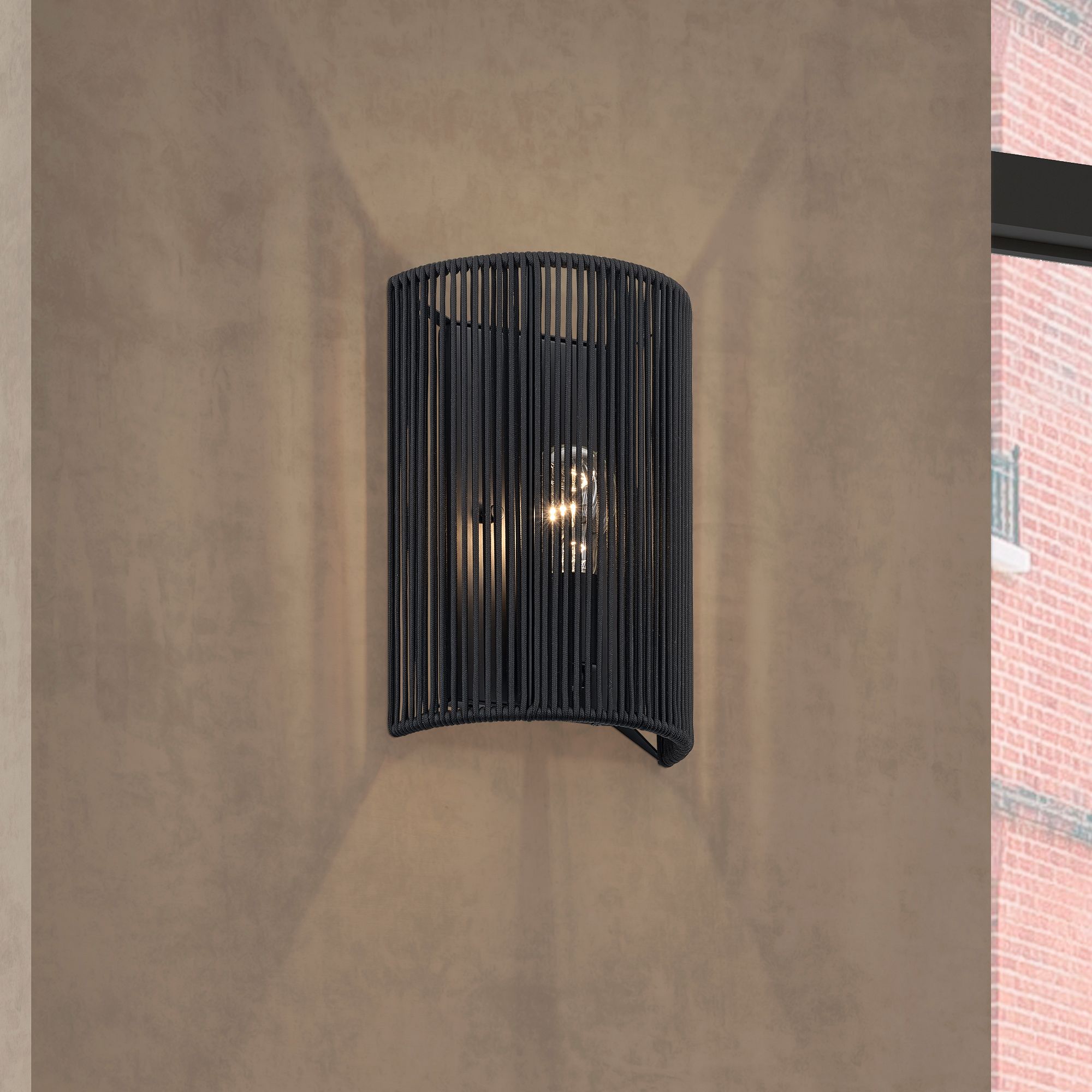 Acordia 1 Light Black ADA Sconce