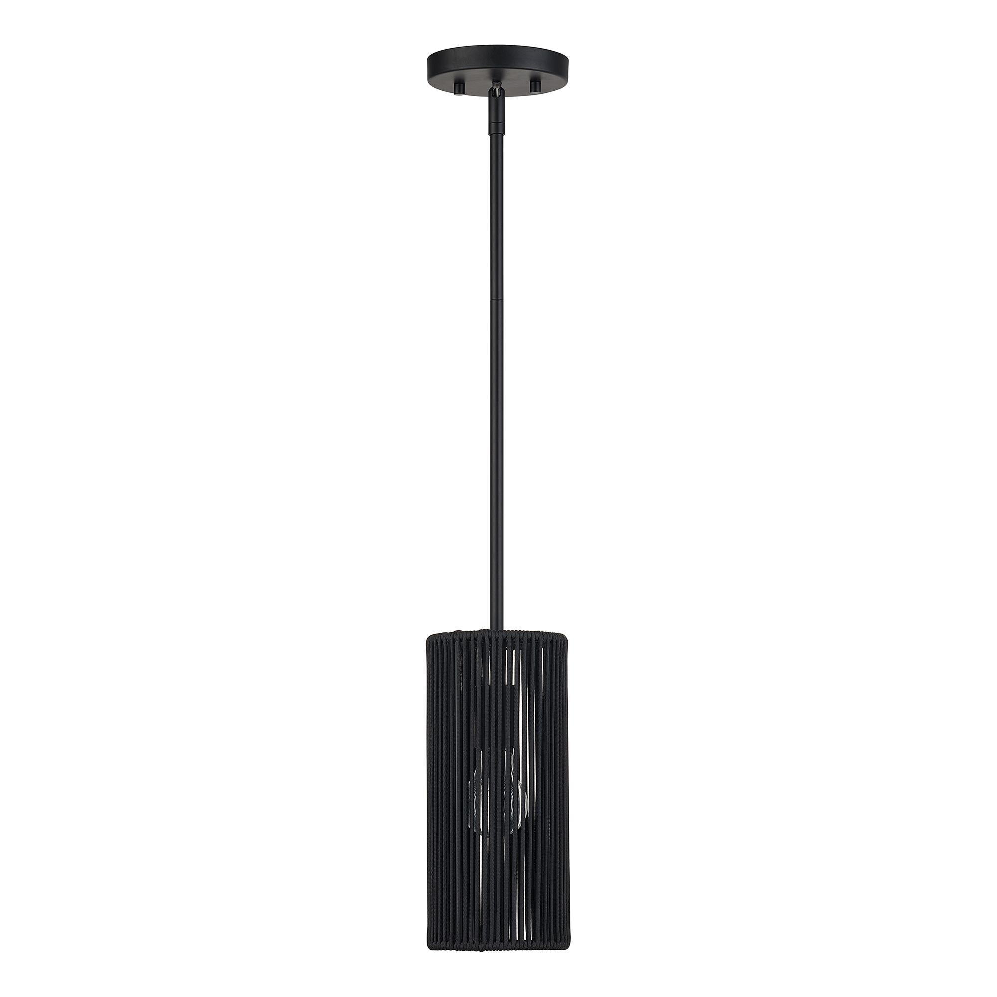 Image 3 Acordia 1 Light Black Mini Pendant more views
