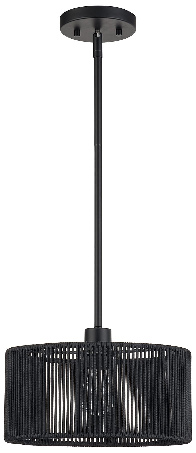 Image 3 Acordia 1 Light Black Pendant more views