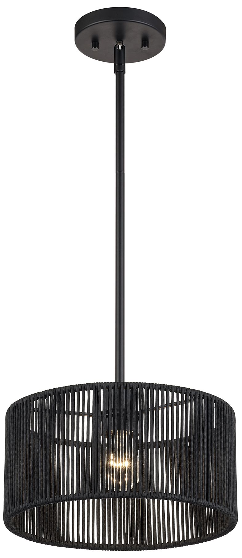 Image 5 Acordia 1 Light Black Pendant more views