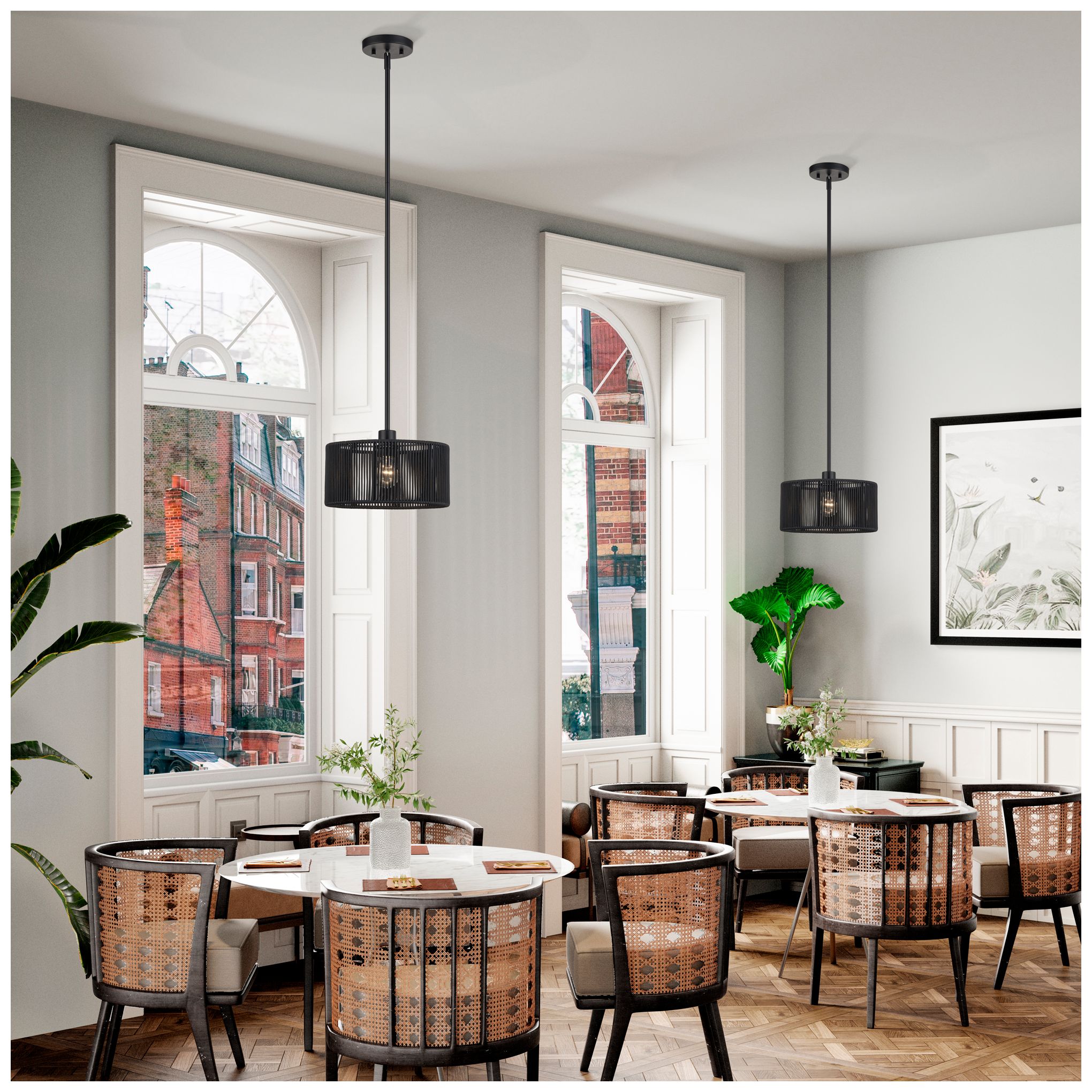 Acordia 1 Light Black Pendant