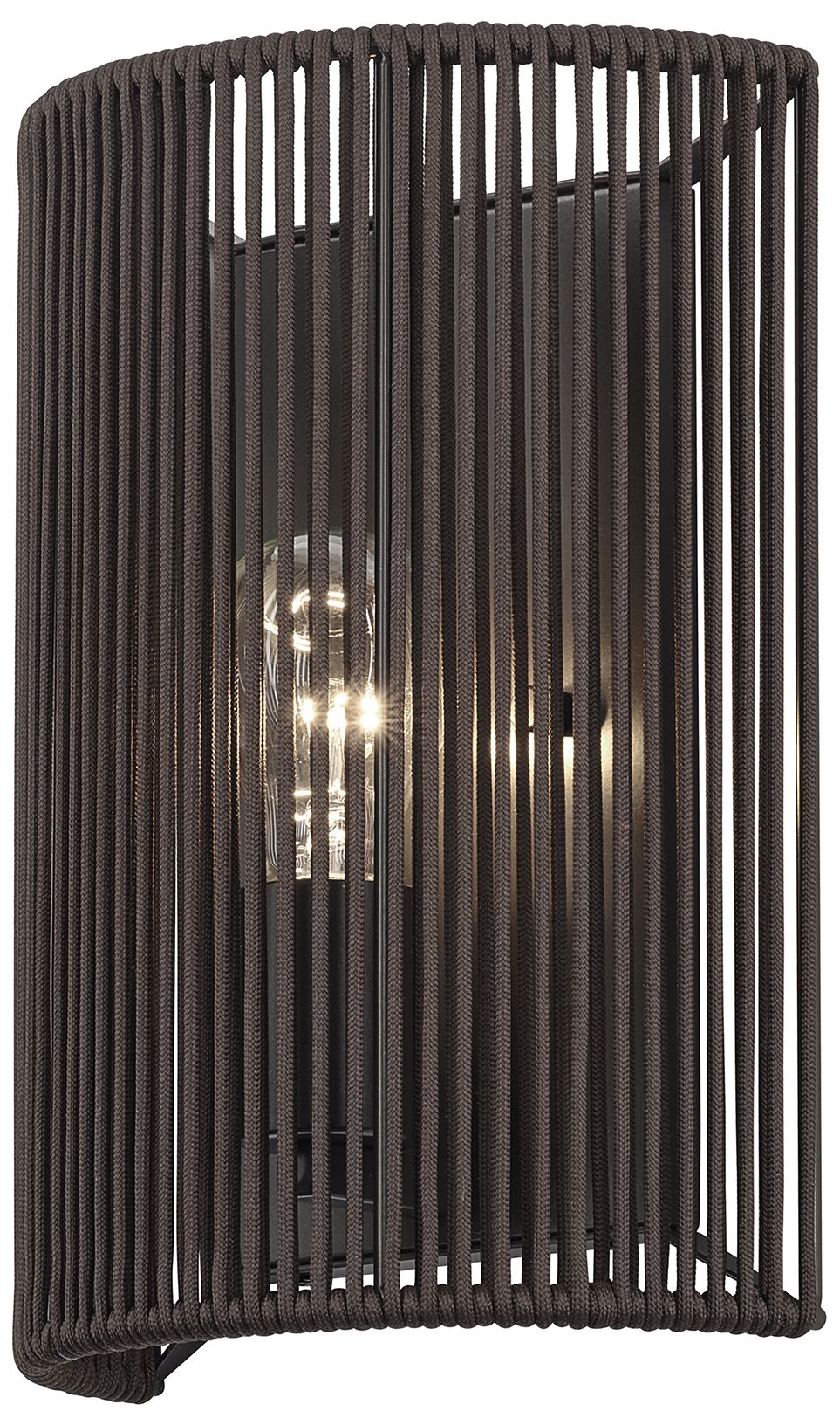 Image 6 Acordia 1 Light English Bronze ADA Sconce more views