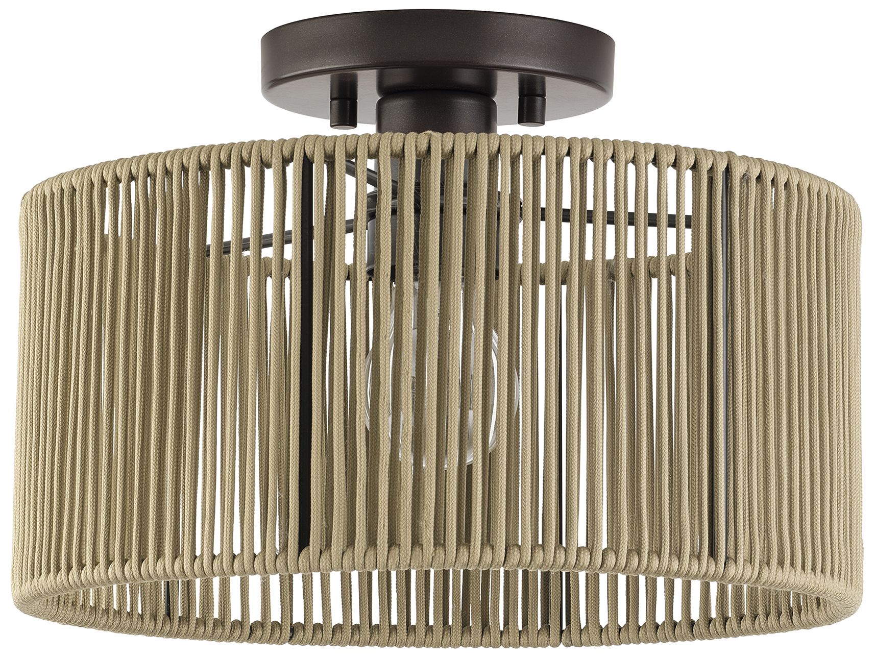 Image 3 Acordia 1 Light English Bronze Medium Semi-Flush more views