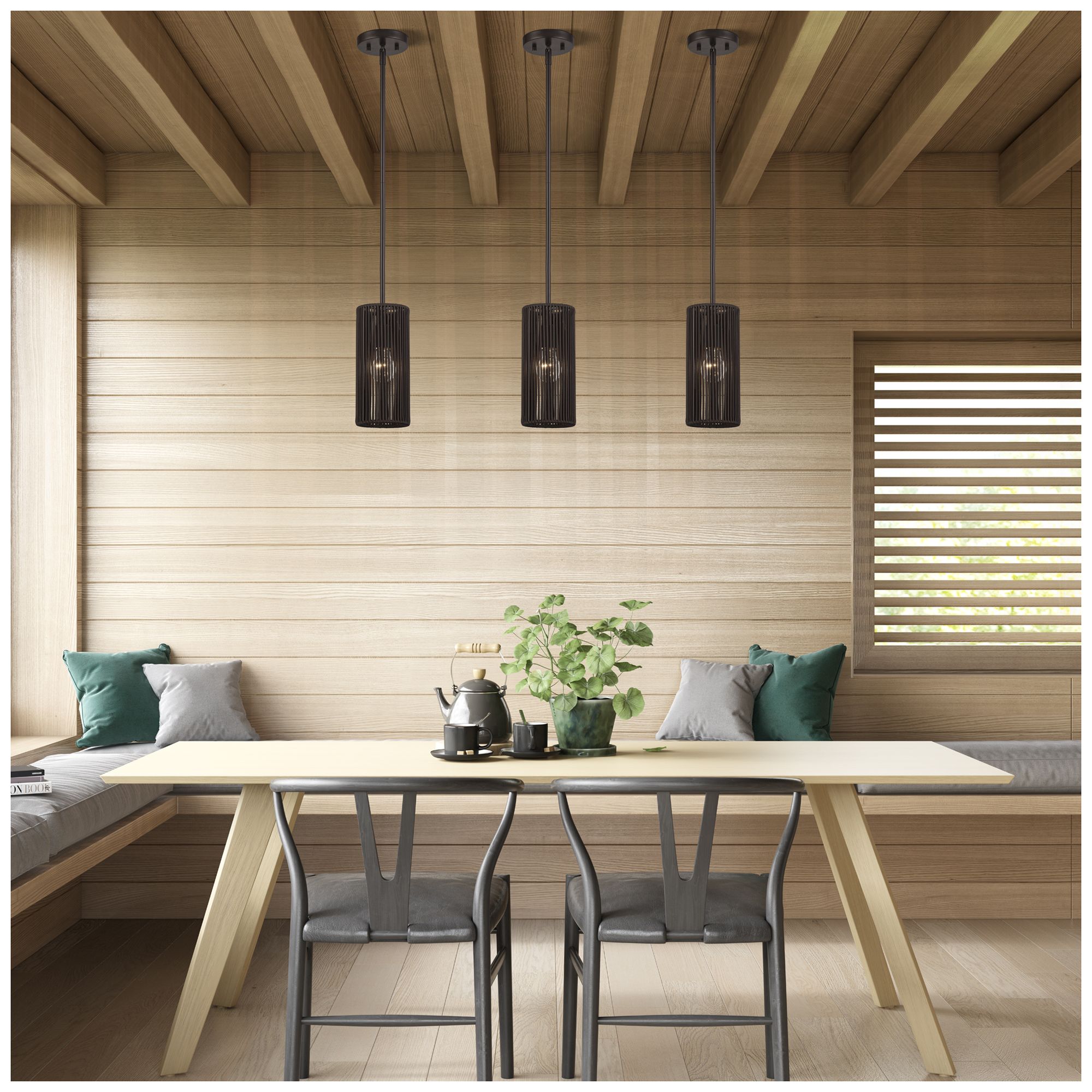 Image 7 Acordia 1 Light English Bronze Mini Pendant more views