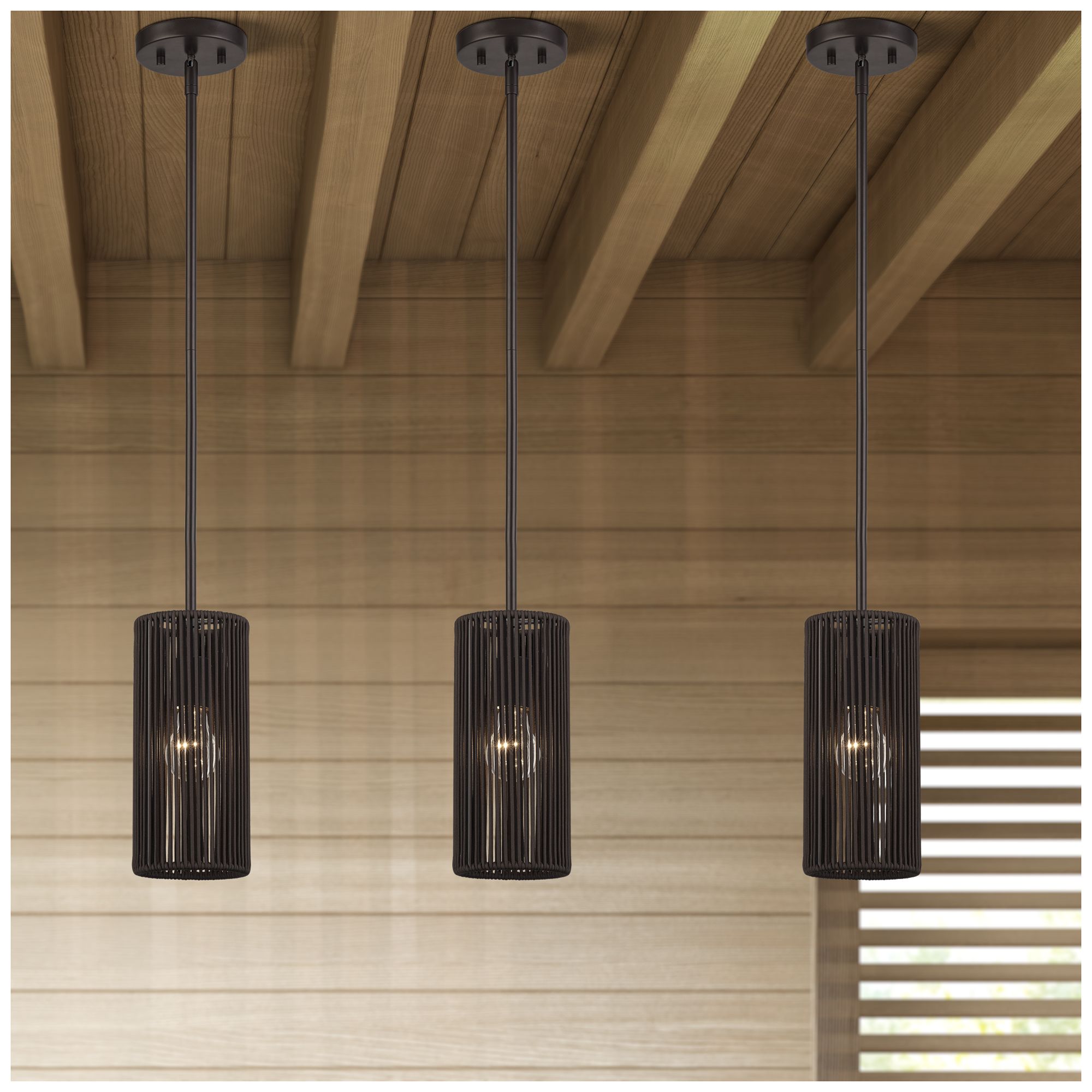 Acordia 1 Light English Bronze Mini Pendant