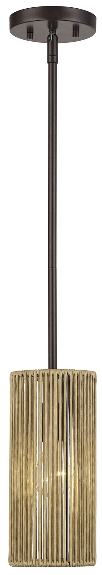 Image 2 Acordia 1 Light English Bronze Mini Pendant