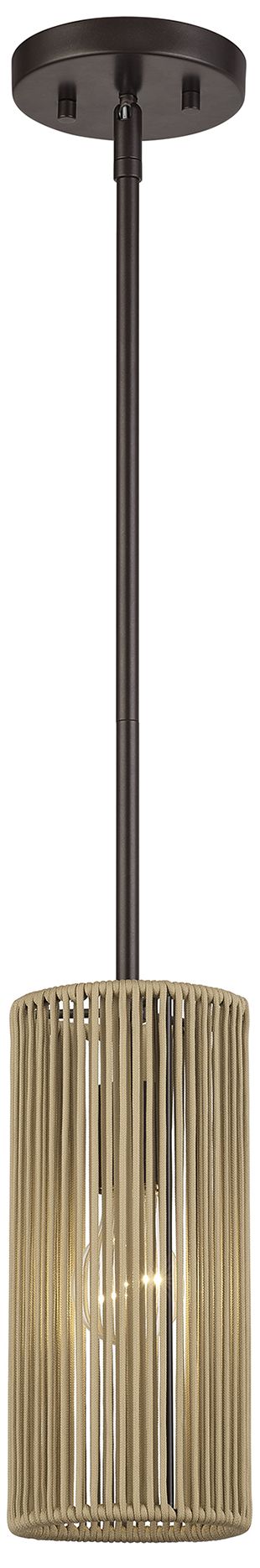 Image 3 Acordia 1 Light English Bronze Mini Pendant more views