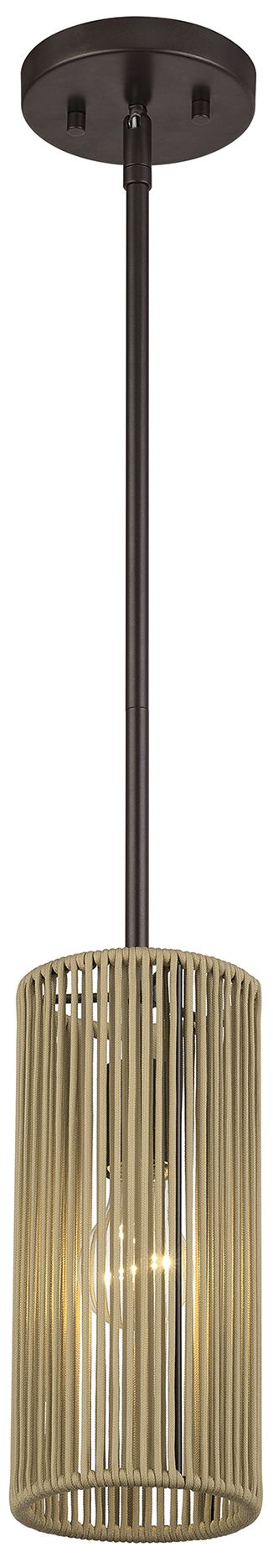 Image 4 Acordia 1 Light English Bronze Mini Pendant more views