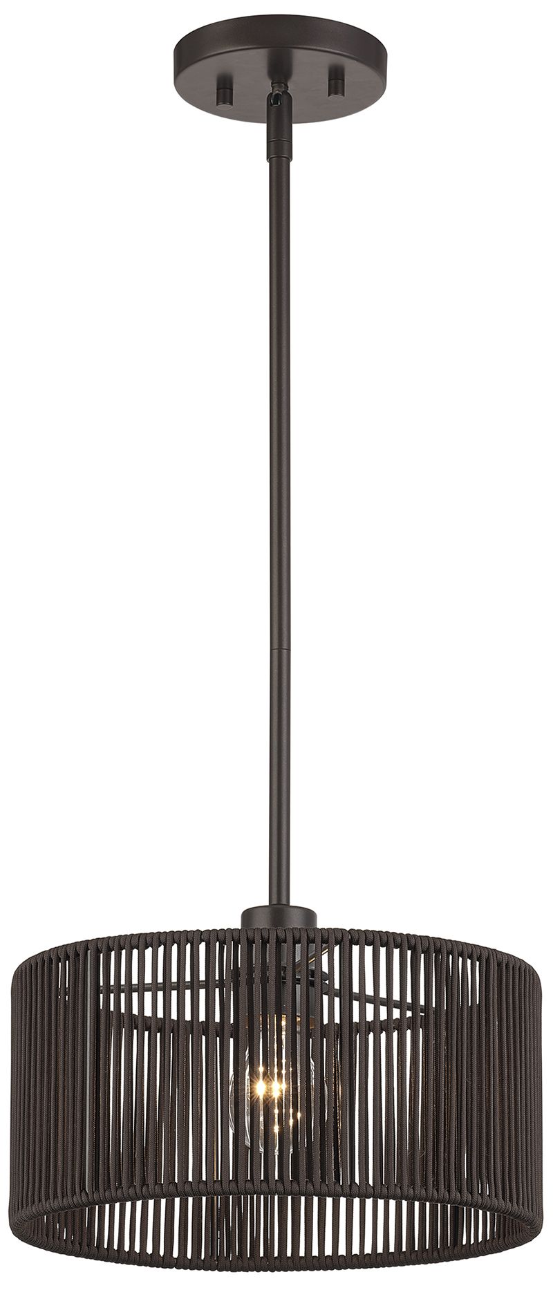 Image 4 Acordia 1 Light English Bronze Pendant more views