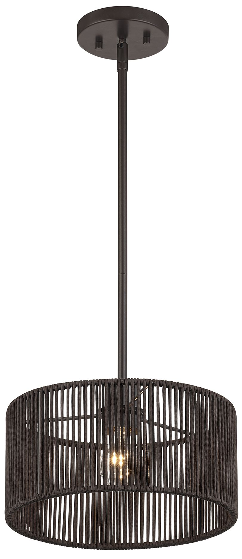 Image 5 Acordia 1 Light English Bronze Pendant more views