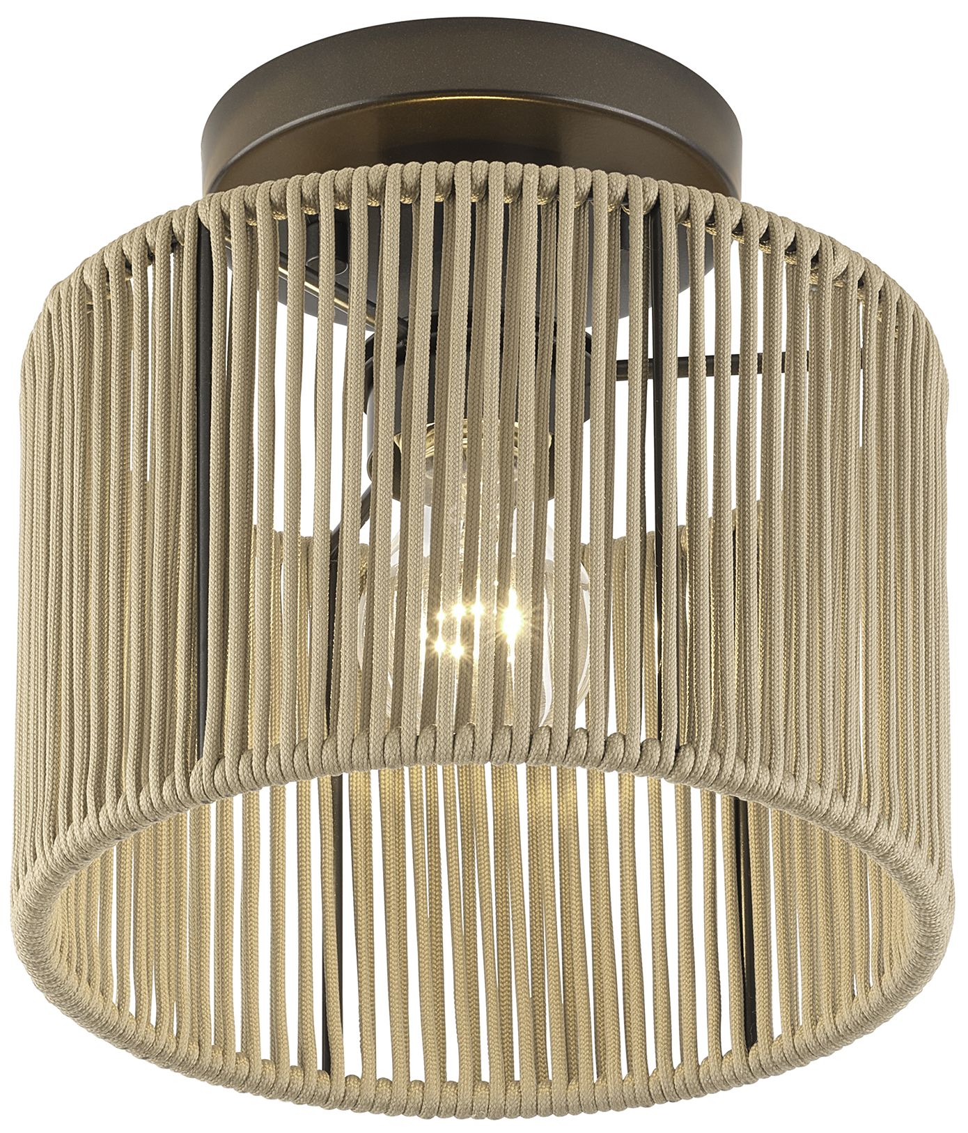 Image 5 Acordia 1 Light English Bronze Small Semi-Flush more views