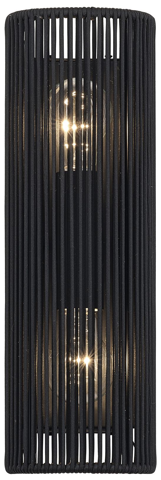 Acordia 2 Light Black ADA Sconce