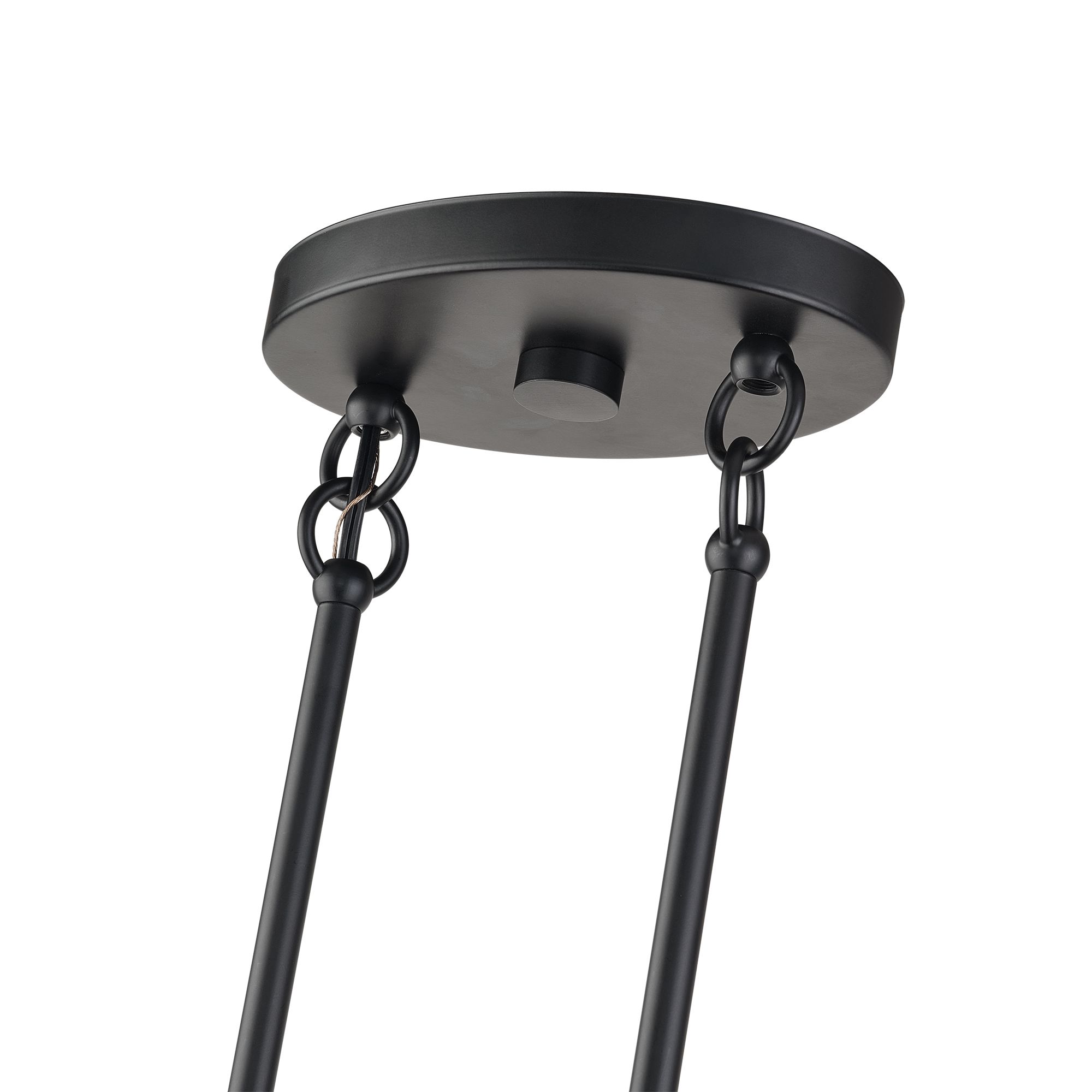 Acordia 3 Light Black Extra Large Linear Chandelier