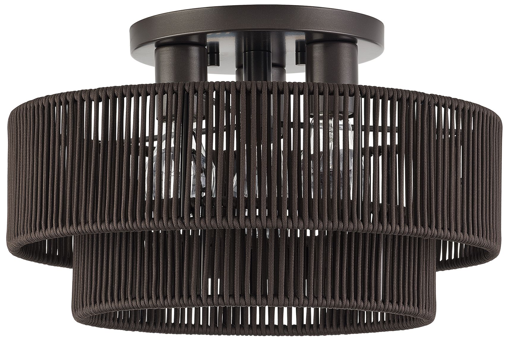 Image 3 Acordia 3 Light English Bronze Large Semi-Flush more views