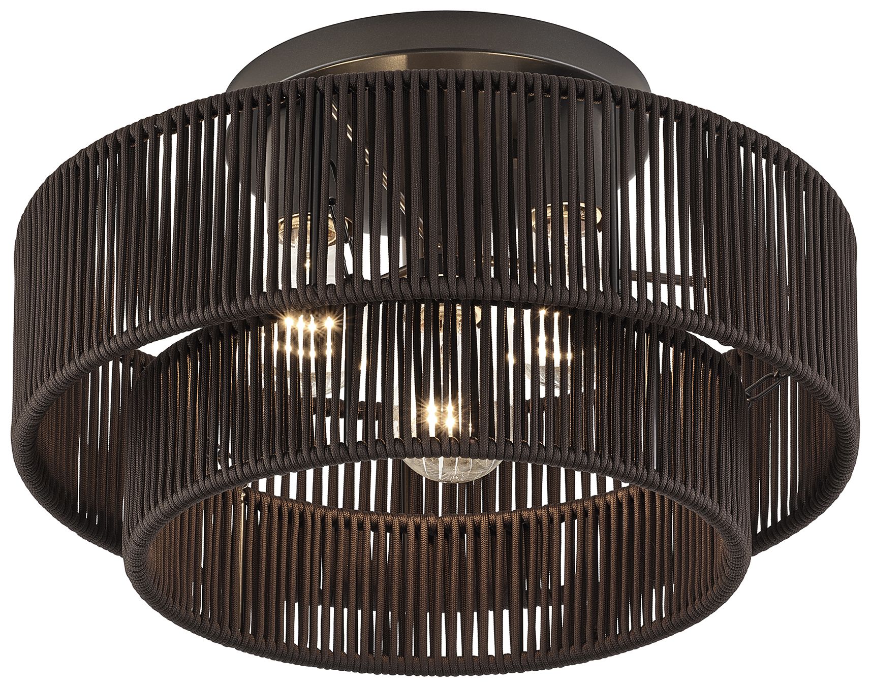 Image 5 Acordia 3 Light English Bronze Large Semi-Flush more views