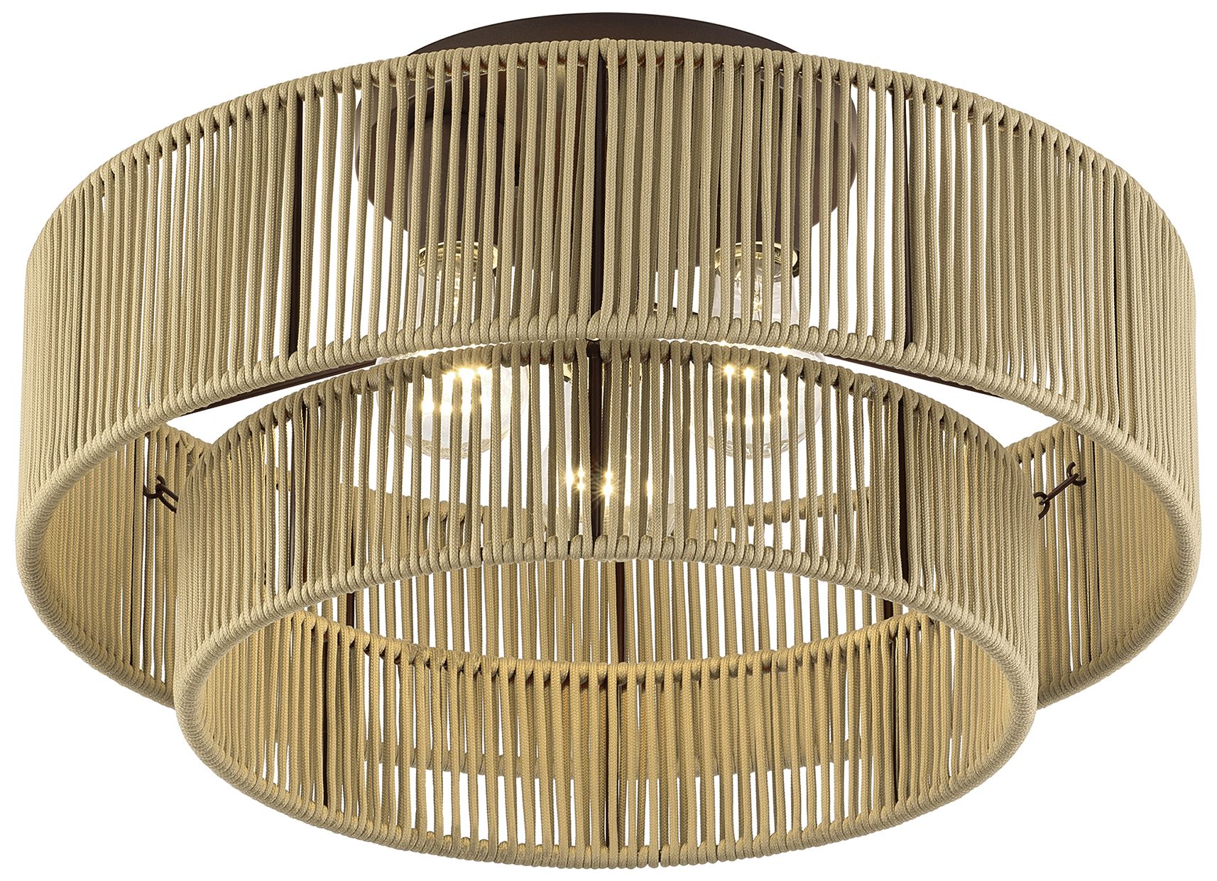 Image 5 Acordia 3 Light English Bronze Large Semi-Flush more views
