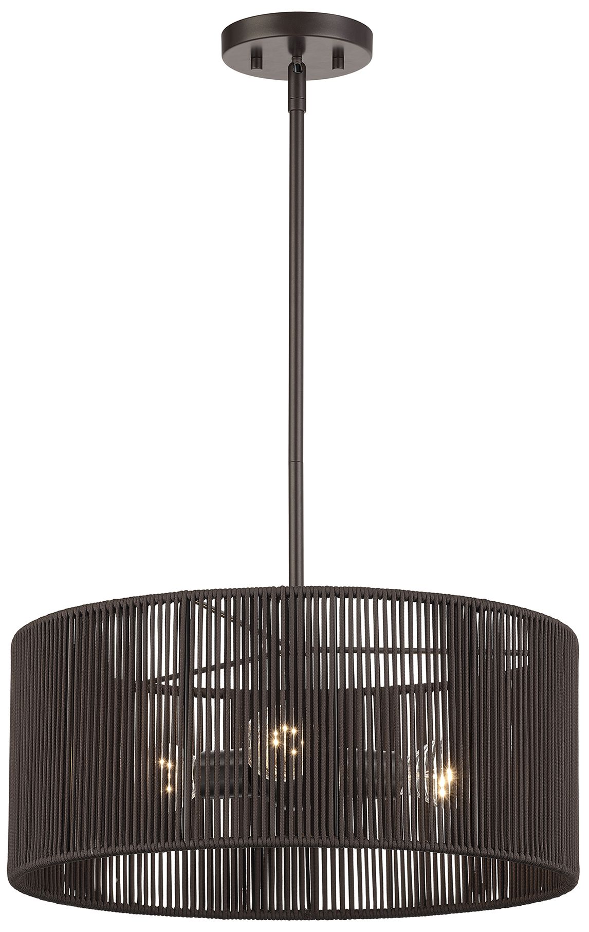 Image 4 Acordia 3 Light English Bronze Pendant Chandelier more views
