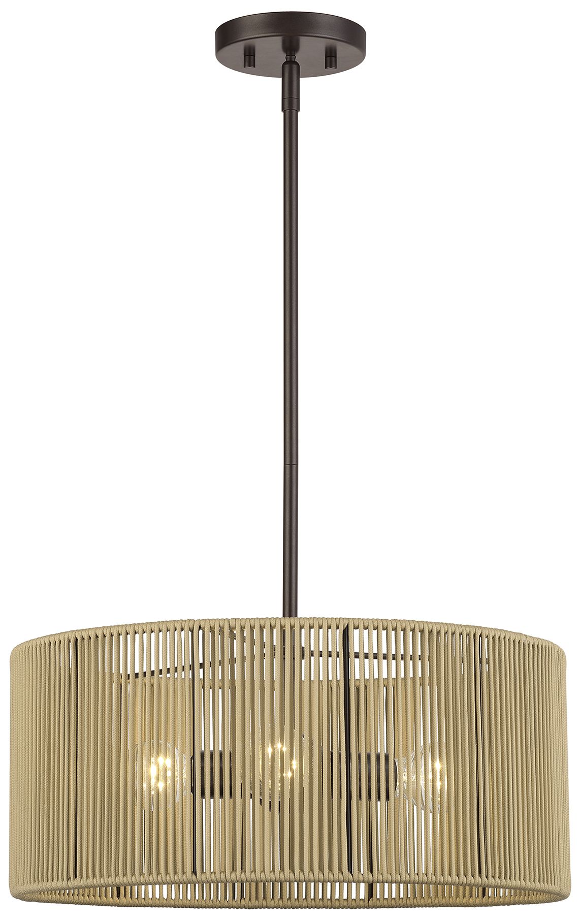 Image 5 Acordia 3 Light English Bronze Pendant Chandelier more views