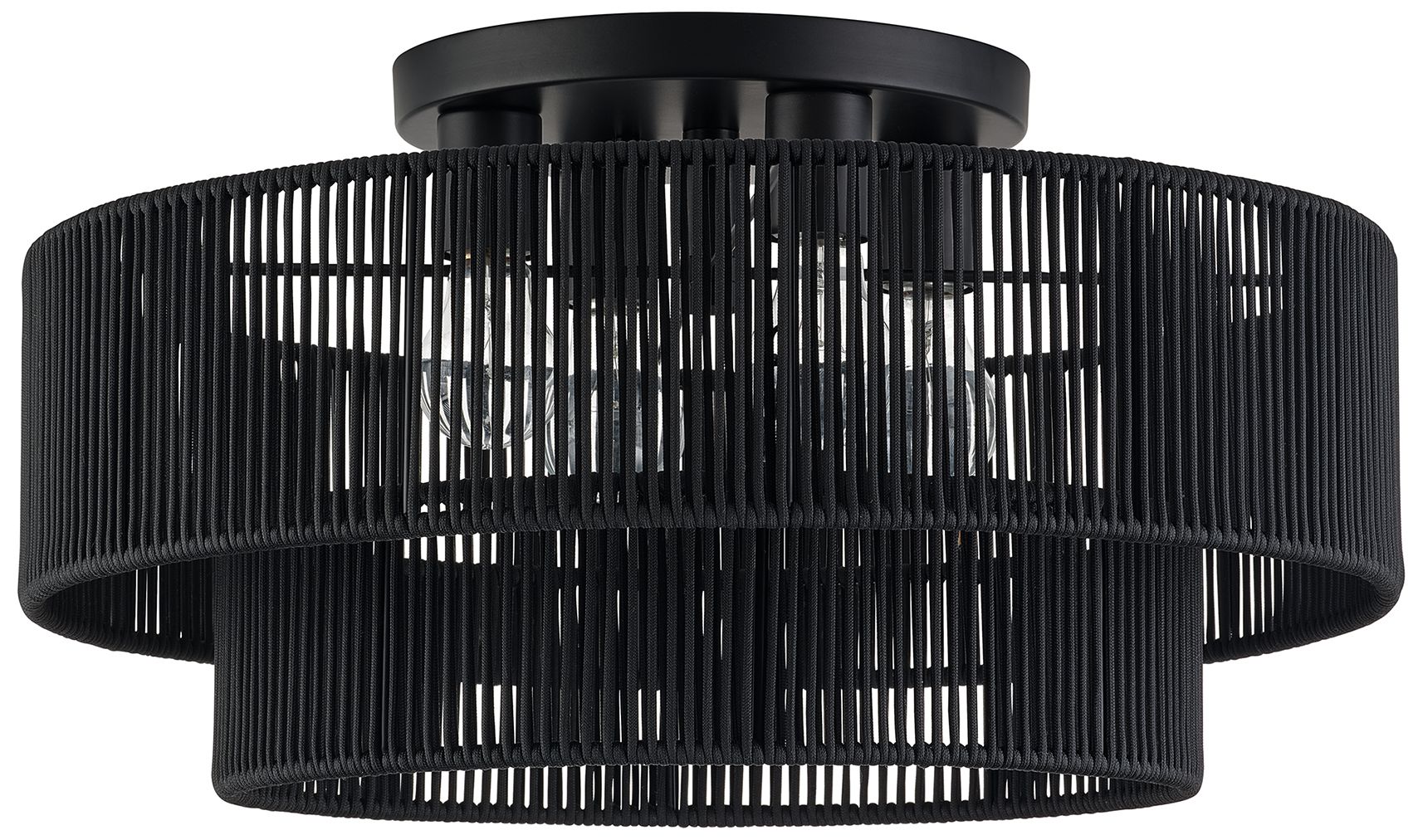 Image 3 Acordia 4 Light Black Extra Large Semi-Flush more views