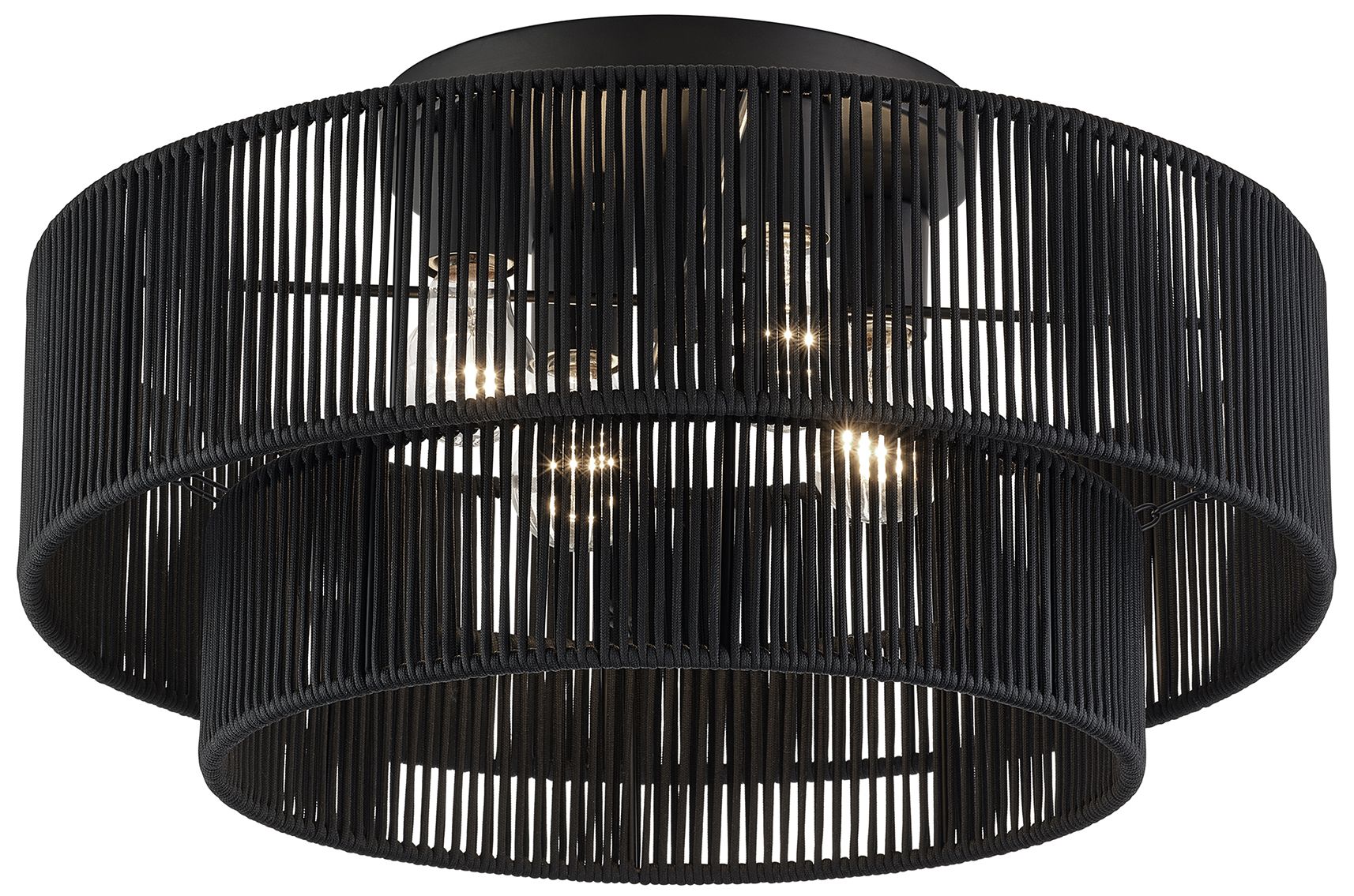 Image 5 Acordia 4 Light Black Extra Large Semi-Flush more views