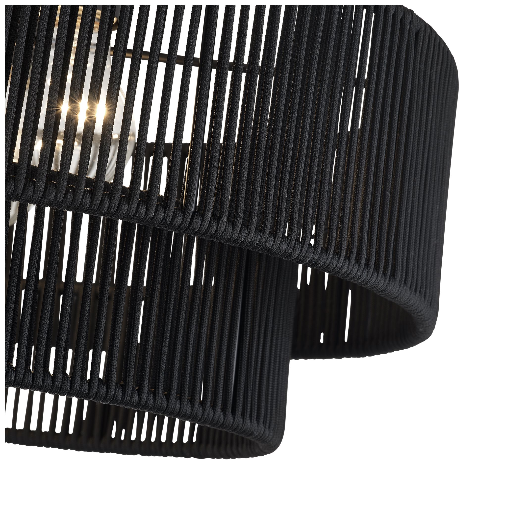 Image 7 Acordia 4 Light Black Extra Large Semi-Flush more views