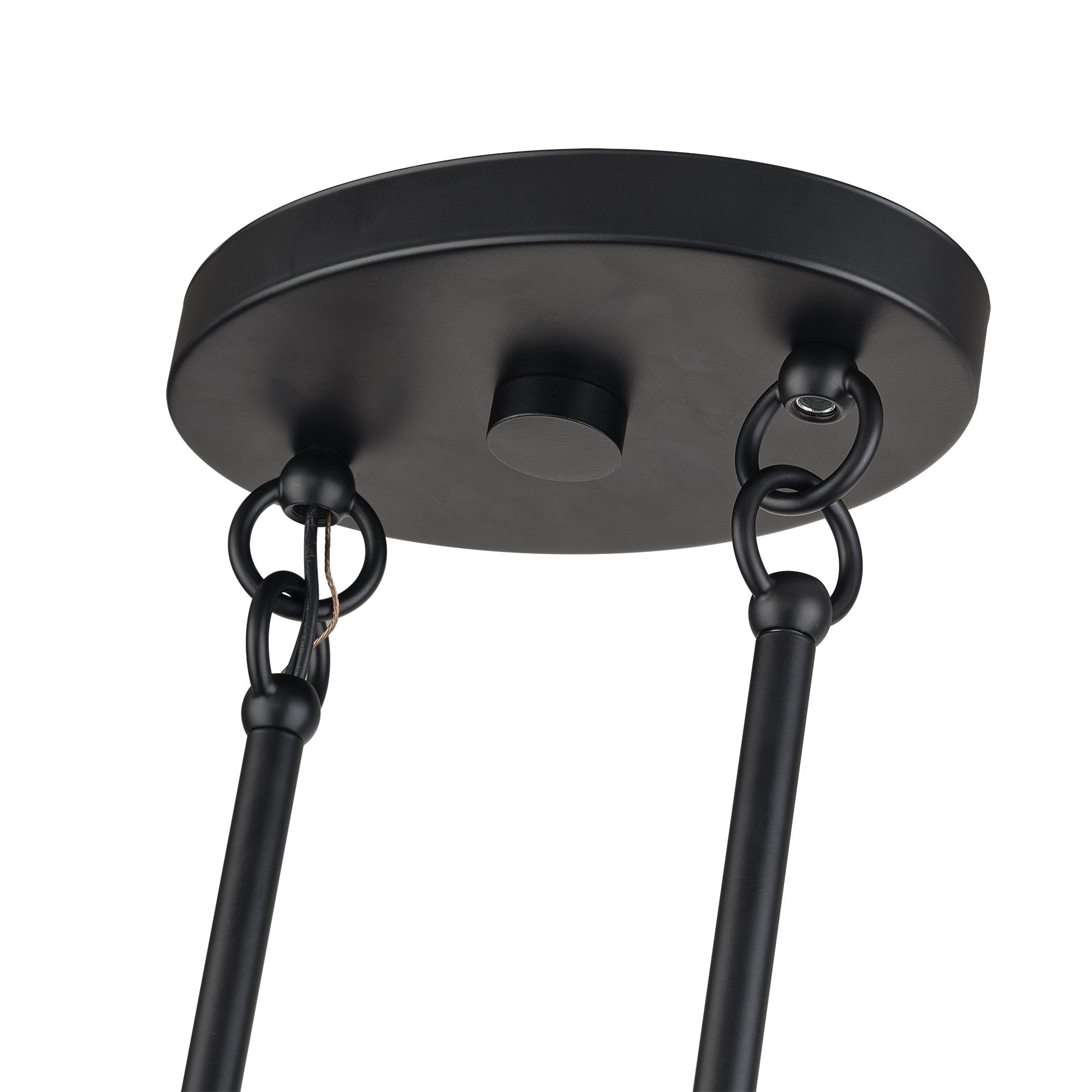 Image 7 Acordia 4 Light Black Large Linear Chandelier more views