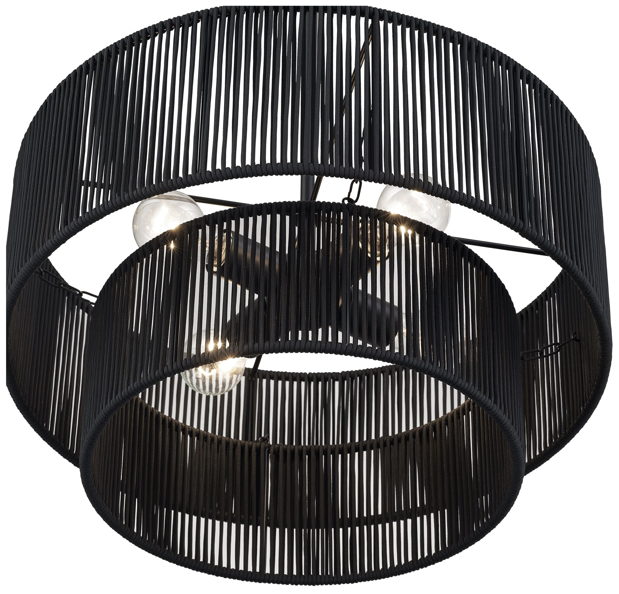 Image 5 Acordia 4 Light Black Pendant Chandelier more views