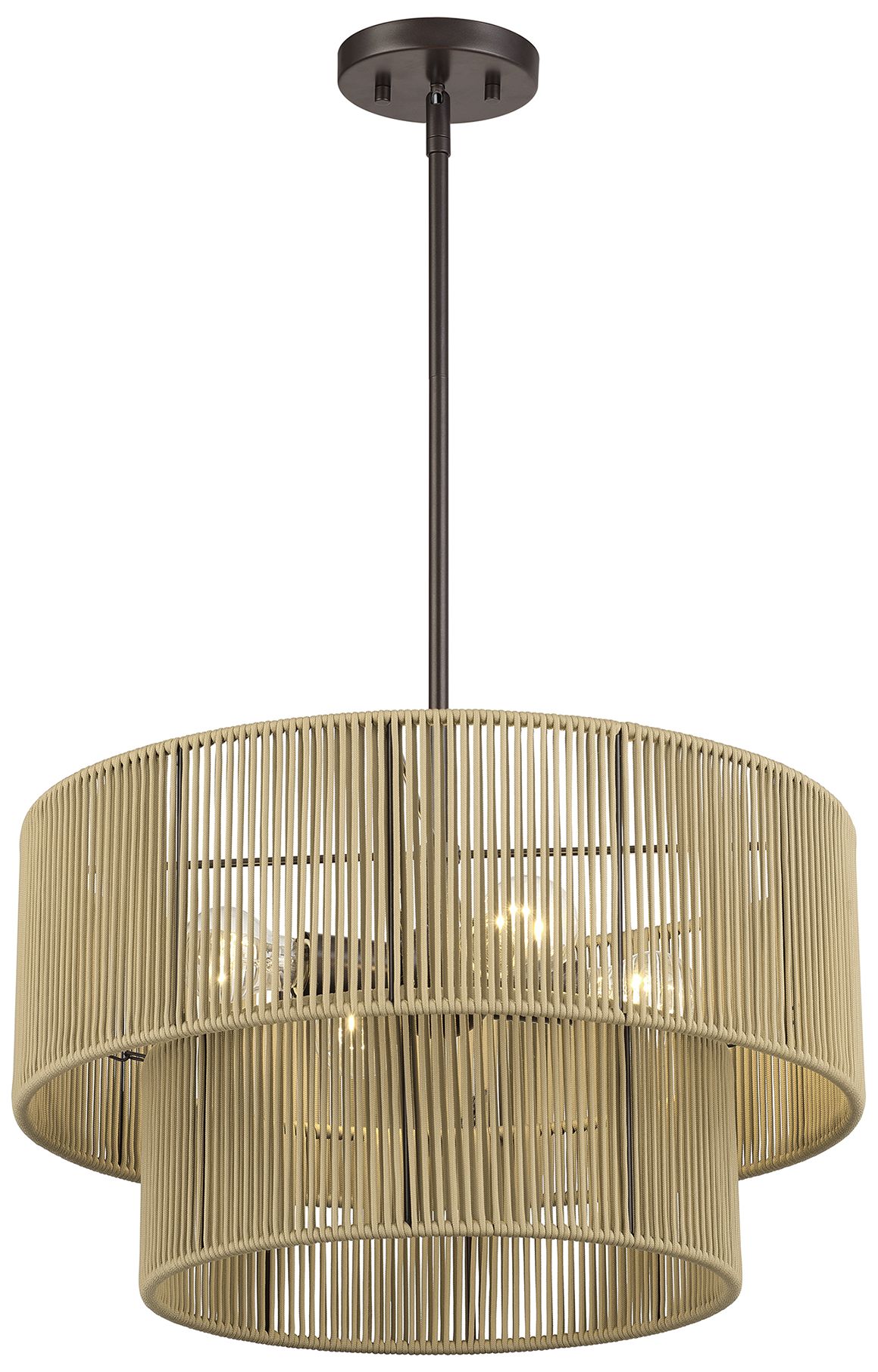 Image 5 Acordia 4 Light English Bronze Pendant Chandelier more views
