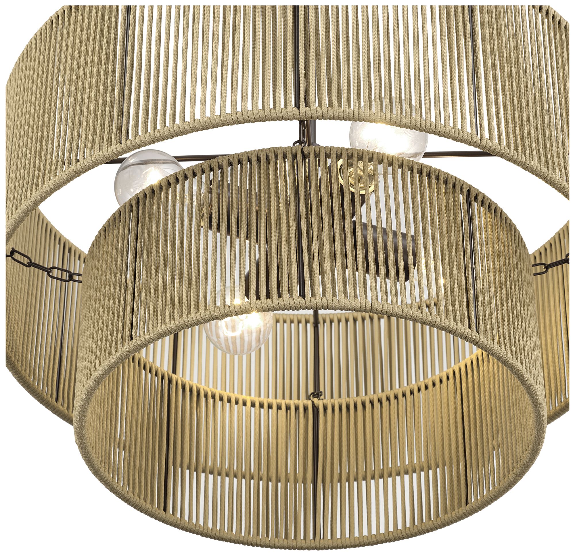 Image 6 Acordia 4 Light English Bronze Pendant Chandelier more views