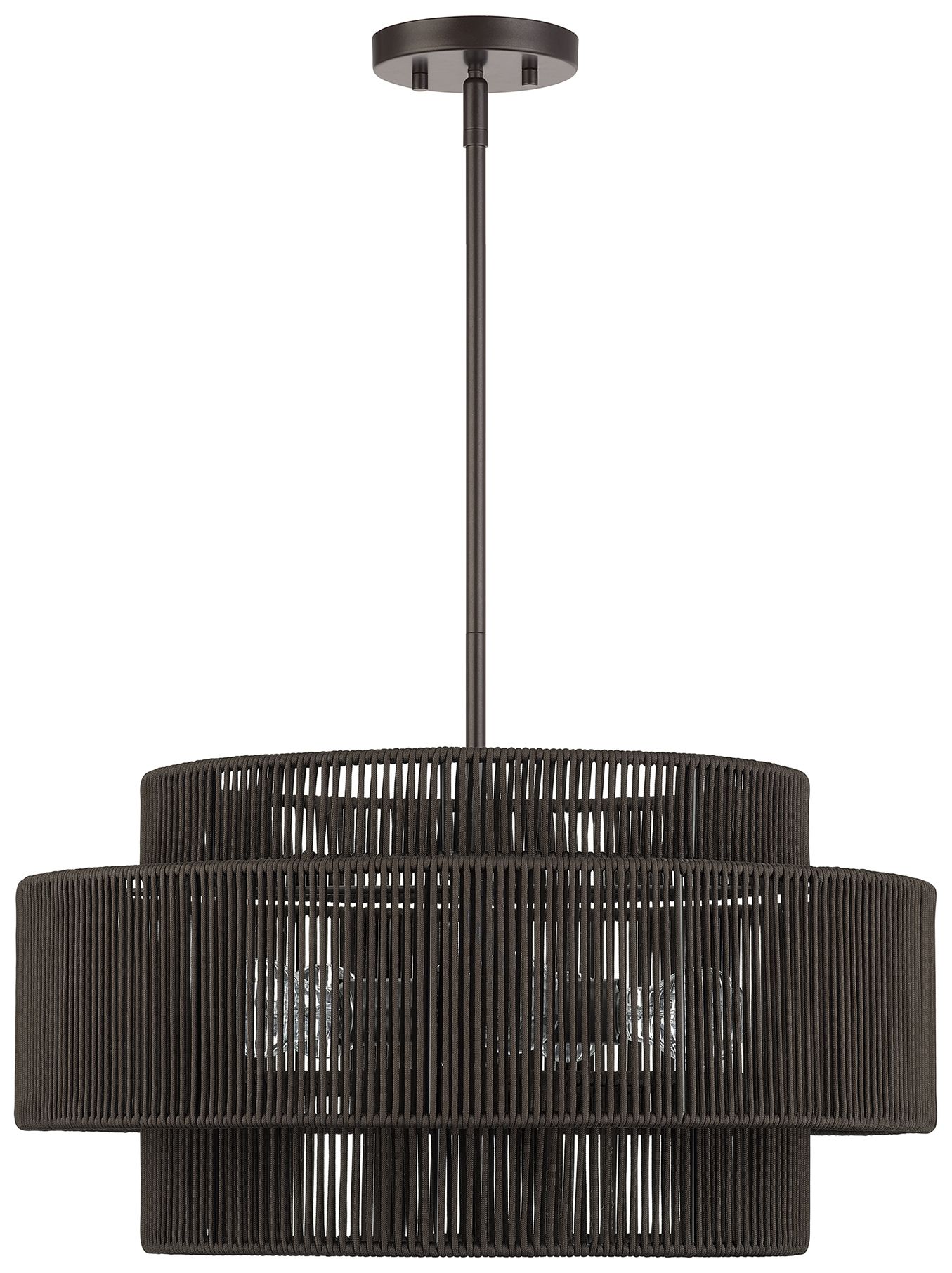 Image 3 Acordia 5 Light English Bronze Pendant Chandelier more views