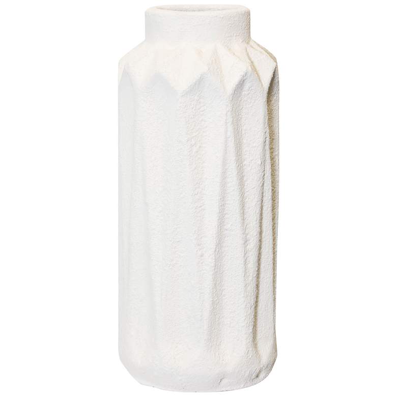Image 1 Acosta Ceramic Vase Large Matte Cream